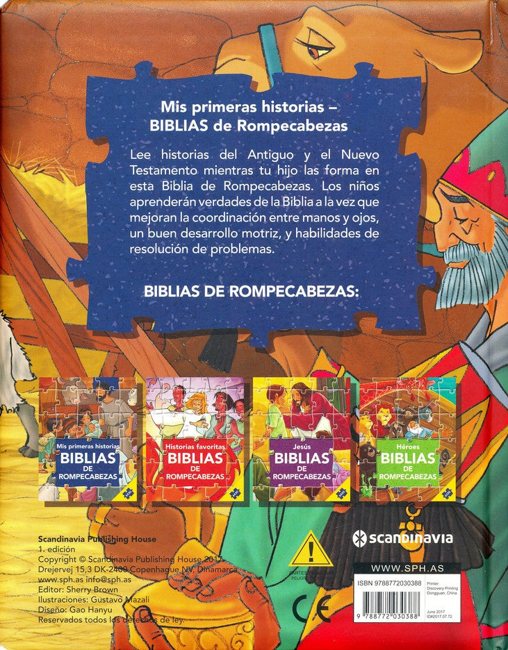 Biblias de Rompecabezas - Mis primeras historias