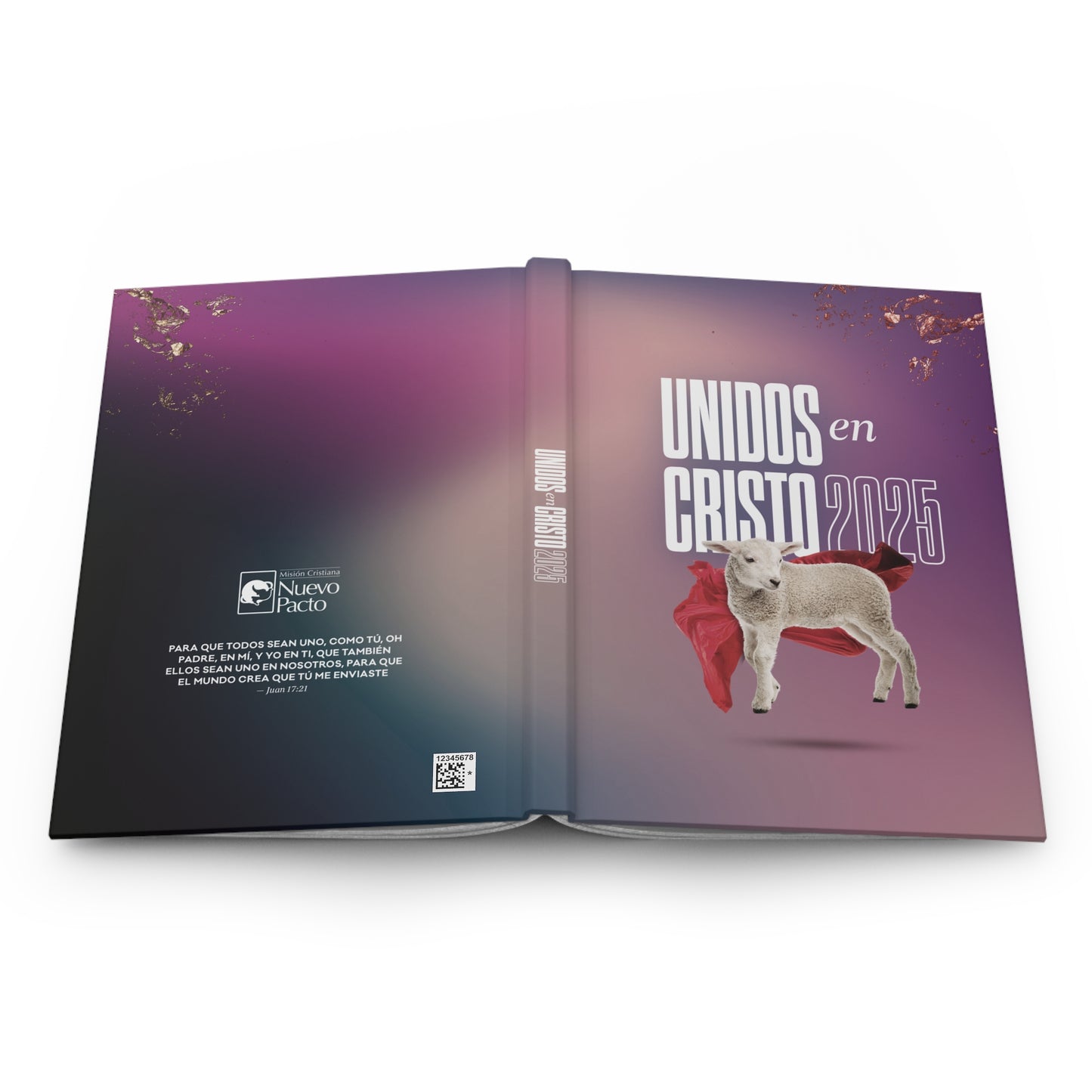 Unidos en Cristo 2025 — Diario de tapa dura mate