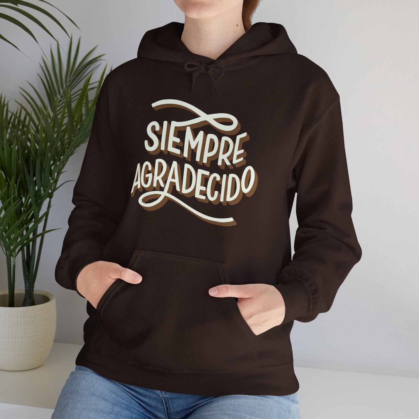 Siempre Agradecido — Sudadera con capucha