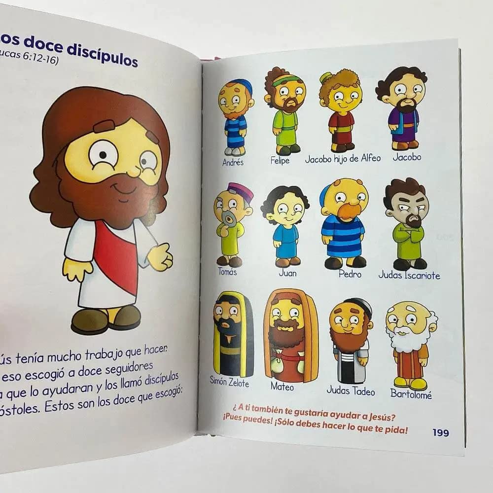 La Biblia Para Todos los Niños - Biblia ABBA Para Niños Tapa Dura Azul