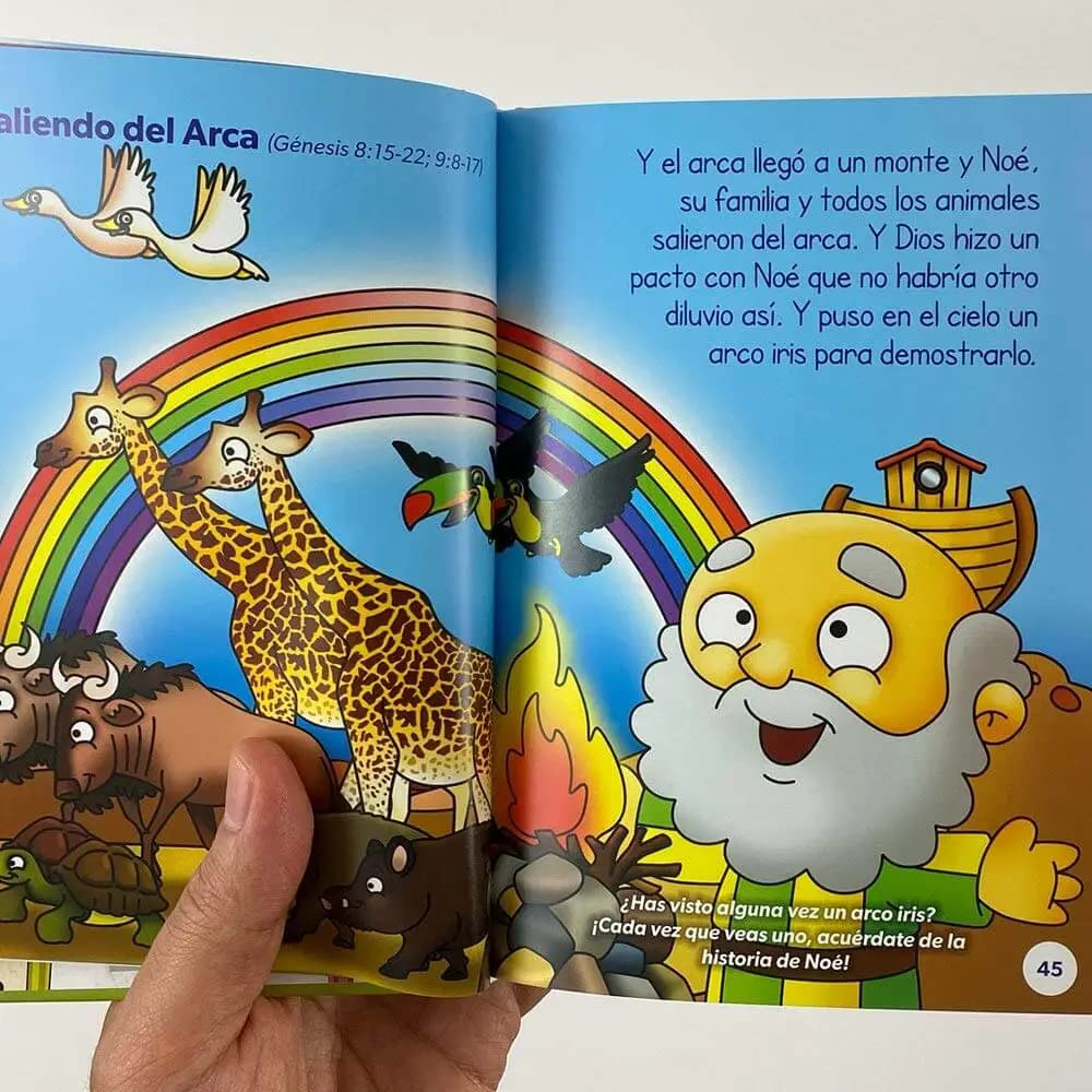La Biblia Para Todos los Niños - Biblia ABBA Para Niños Tapa Dura Azul