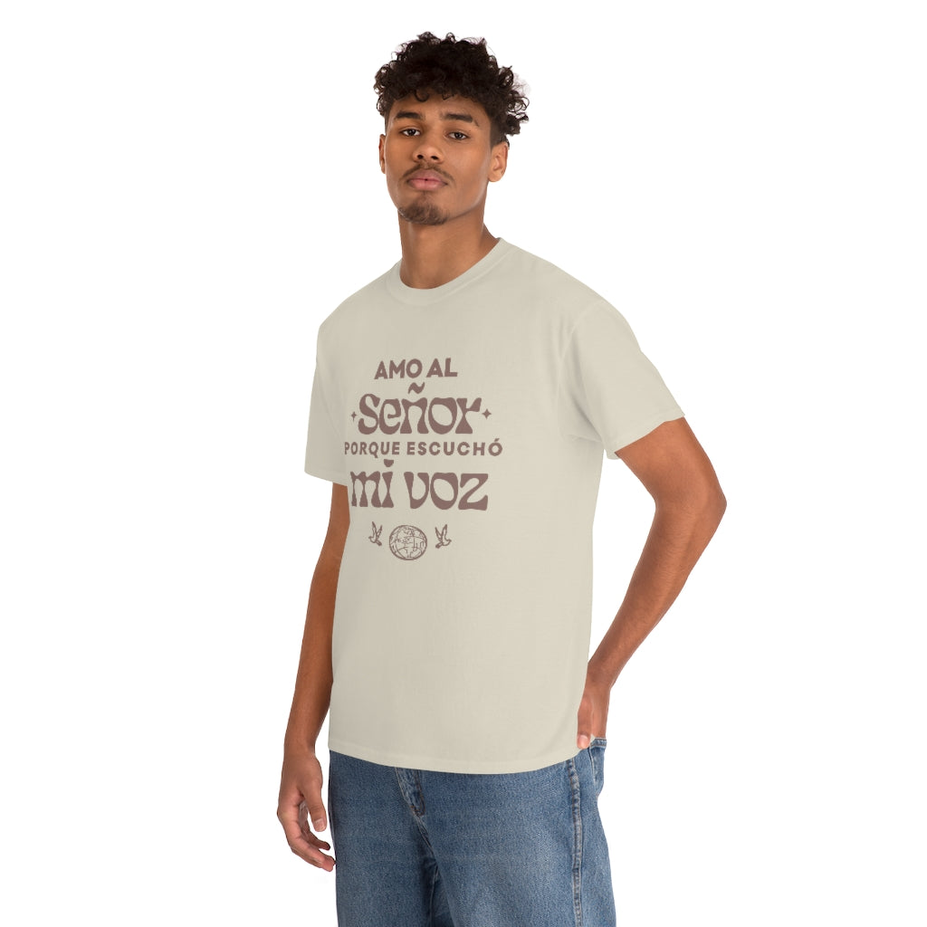 Amo al Señor — Camiseta unisex de manga corta