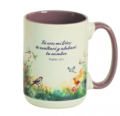Taza de Cerámica, 16 onzas, Colección Confianza