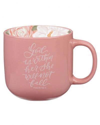 Taza de cerámica - Versos Biblícos en Ingles