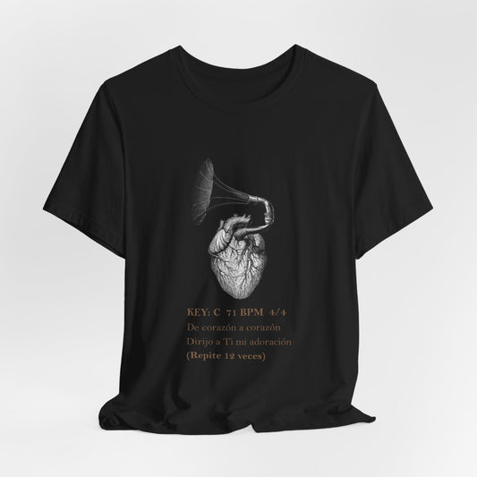 De Corazón a Corazón — Camiseta unisex de manga corta