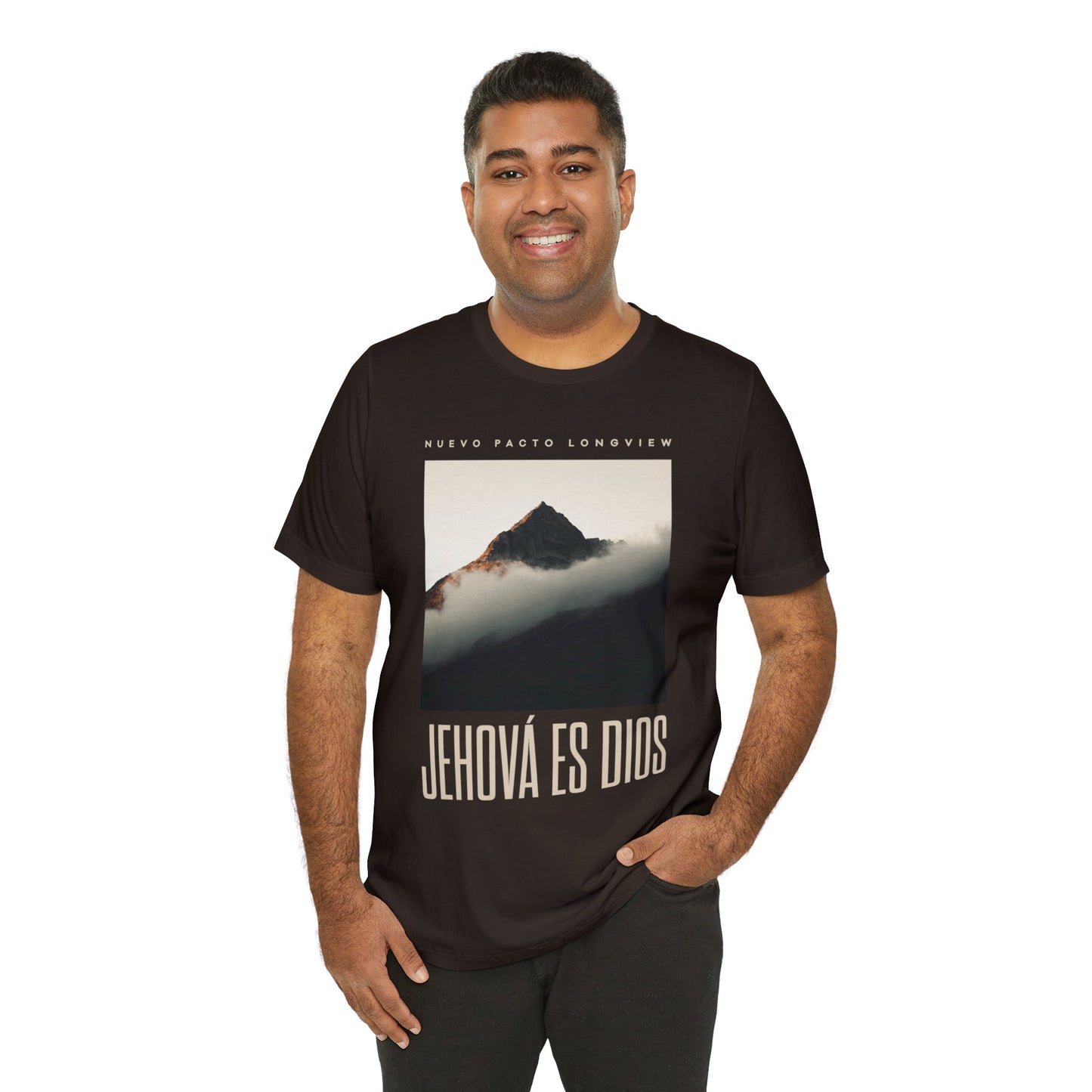 Jehová Es Dios — Camiseta unisex de manga corta