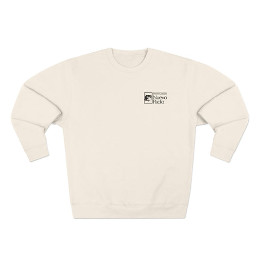 Proverbios 18-10 — Sudadera de cuello redondo premium unisex