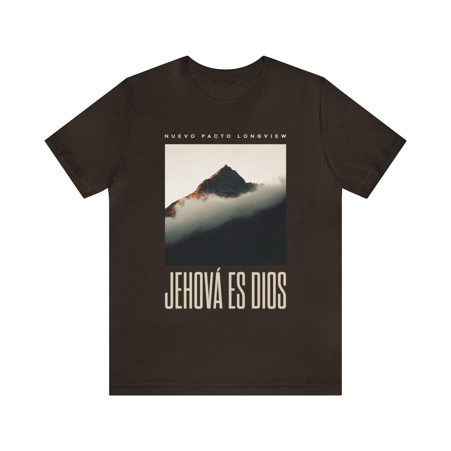 Jehová Es Dios — Camiseta unisex de manga corta