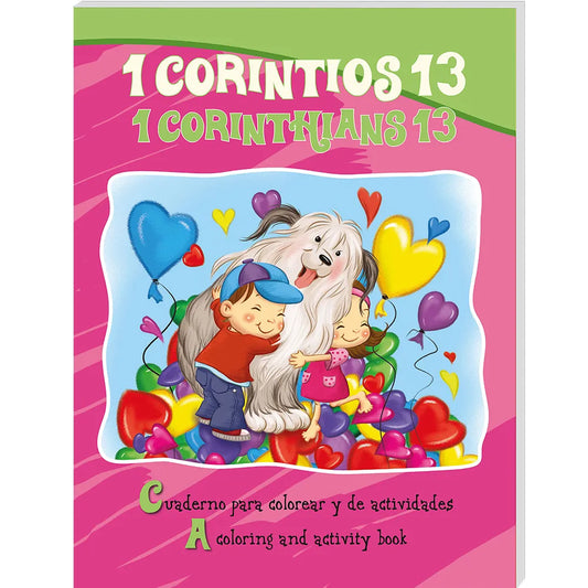 Libro para Colorear y de Actividades -  Bilingüe 1 Corintios 13/1 Corinthians 13