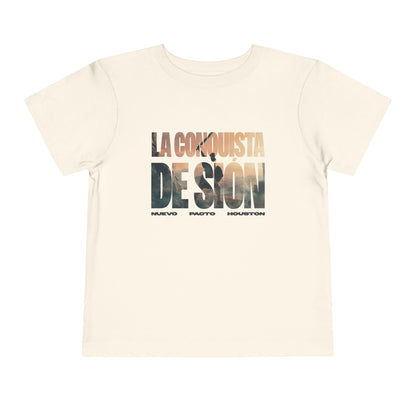 La Conquista de Sión 2026 — Camiseta para niños pequeños (Toddlers)