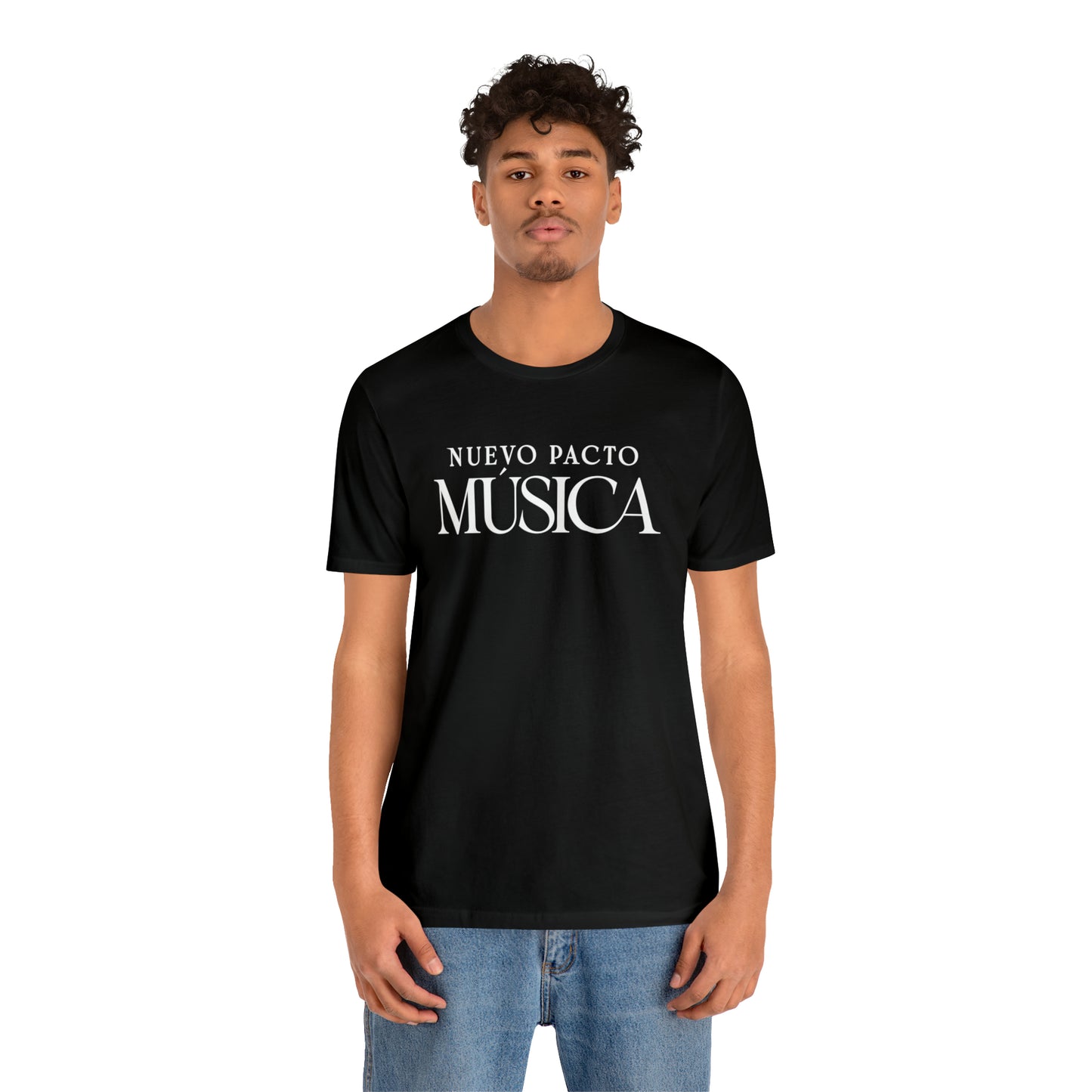 Nuevo Pacto Música — Camiseta unisex de manga corta