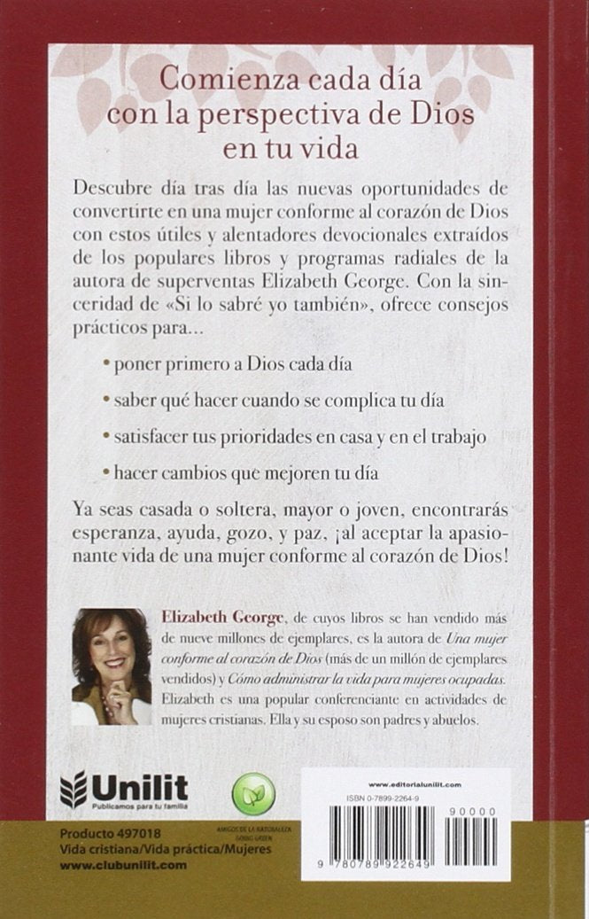 Devocionario Una Mujer Conforme al Corazón de Dios - Serie Favoritos, Elizabeth George