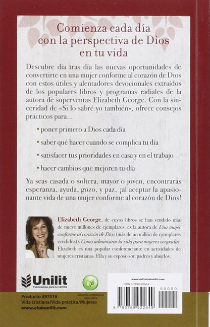 Devocionario Una Mujer Conforme al Corazón de Dios - Serie Favoritos, Elizabeth George