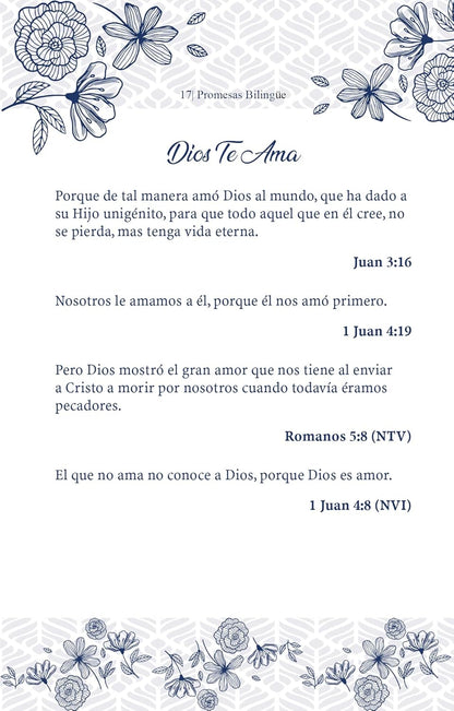Promesas de Dios para mujeres - Libro Bilingüe
