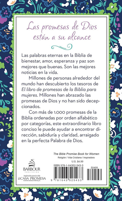 El Libro De Promesas De La Biblia Para Mujeres - 1000 Promesas De La Palabra De Dios