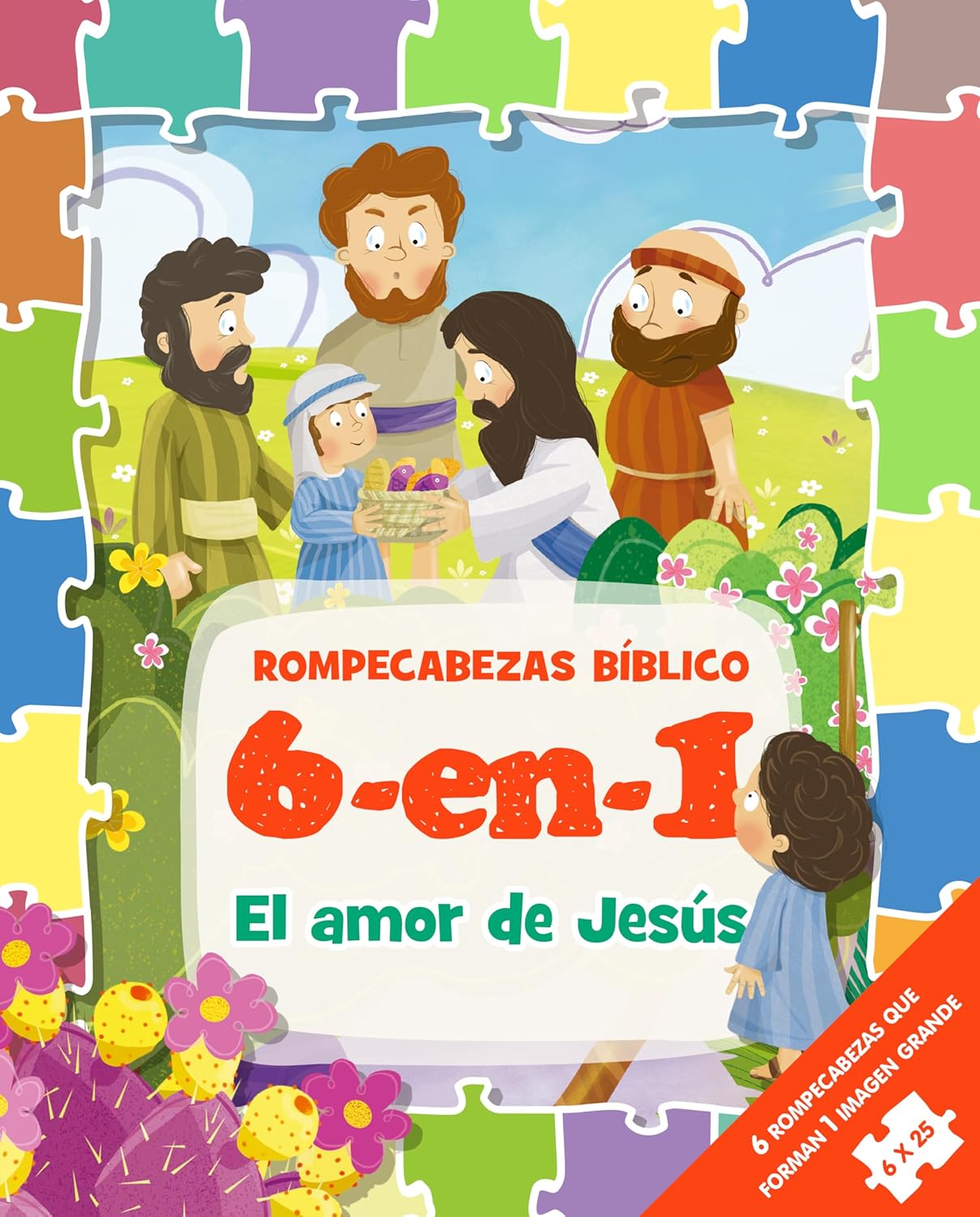Rompecabezas Bíblico 6-en-1: El Amor De Jesús