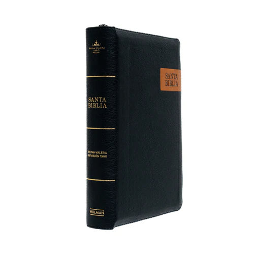 Biblia Reina Valera 1960 Edición Limitada -  Imitacion Piel, Tamaño Manual, Con Cierre e Indice, Letra Gigante 14 Puntos