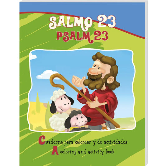 Libro para Colorear y de Actividades -  Bilingüe Salmo 23/ PSalm 23