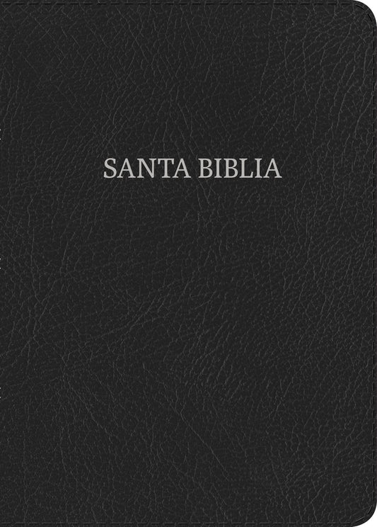 Biblia NVI Compacta, Letra Grande, Piel Fabricada, Negra